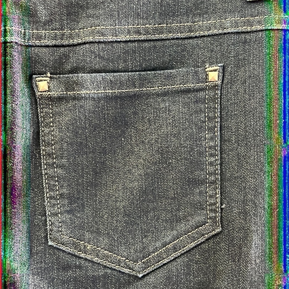 RELATIVITY denim skirt dark wash - Picture 13 of 13